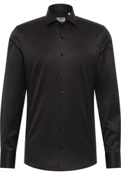 Eterna Klassische Bluse 1863 SLIM FIT Langarm Hemd Rot/Schwarz/Braun/Dunkelrot