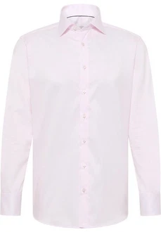 Eterna Langarmhemd MODERN FIT NON IRON Rosa