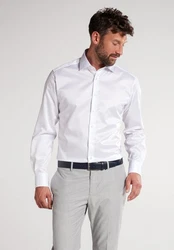 Eterna Langarmhemd MODERN FIT NON IRON Weiß/Creme/Silber/Dunkelrot/Hellblau