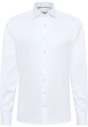 Eterna Langarmhemd MODERN FIT NON IRON Weiß/Creme/Silber/Dunkelrot/Hellblau