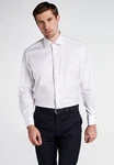 Eterna Langarmhemd COMFORT FIT NON IRON Weiß/Creme/Rot/Braun/Dunkelrot
