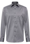 Eterna Langarmhemd COMFORT FIT NON IRON Dunkelgrau/Grau/Hellgrau