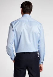 Eterna Businesshemd Comfort Fit Haifischkragen Hellblau