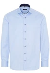 Eterna Businesshemd Comfort Fit Haifischkragen Hellblau