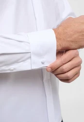 Eterna Langarmhemd MODERN FIT NON IRON Weiß/Creme