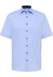 Eterna Klassische Bluse MODERN FIT Hemd (8100-12-C13K) mittelblau (8100-12-C13K)