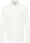 Eterna Langarmhemd Weiß/Creme