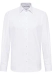 Eterna Langarmhemd COMFORT FIT NON IRON Weiß/Creme/Dunkelrot