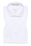 Eterna Langarmhemd SUPER SLIM NON IRON Weiß/Creme/Rot