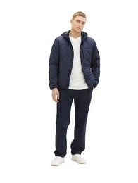 Steppjacke mit Logo-Badge am rmel