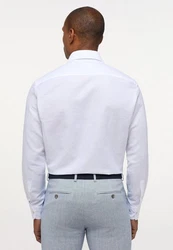 Eterna Langarmhemd MODERN FIT EASY IRON Weiß/Creme