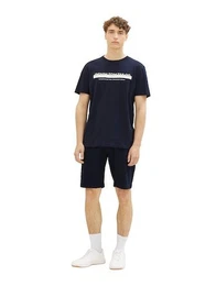 T-Shirt mit Logofrontprint