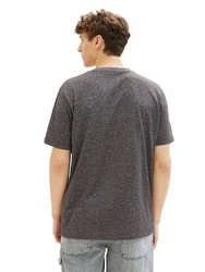 TOM TAILOR T-Shirt mit Logoprint Grau/Hellgrau/Schwarz/Silber/Dunkelgrau/Grün/Weiß