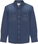 WRANGLER Hemd Denim blau