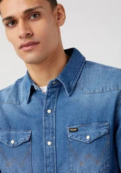 WRANGLER Hemd Denim 27 MW