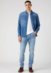WRANGLER Hemd Denim 27 MW