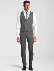 SteffenKlein Anzug Slim-Fit Dunkelgrau/Grau/Hellgrau