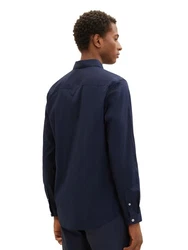 TOM TAILOR Hemd Dunkelblau