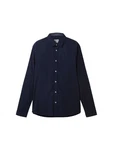 TOM TAILOR Hemd Dunkelblau