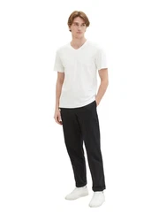 TOM TAILOR T-Shirt mit V-Ausschnitt 