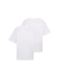 TOM TAILOR T-Shirt mit V-Ausschnitt TOM TAILOR T-Shirt mit V-Ausschnitt