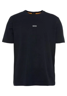 BOSS ORANGE T-Shirt TChup mit Rundhalsausschnitt Dunkelblau/Schwarz/Braun