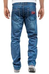 Cipo & Baxx Regular-fit Jeans Casual Hose BA-CD709 Blau