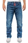 Cipo & Baxx Regular-fit Jeans Casual Hose BA-CD709 Blau