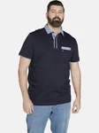 Charles Colby Poloshirt EARL WILLMER Dunkelblau/Hellblau/Blau