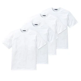 T-Shirt Essentials (4-tlg) Rundhals-Ausschnitt