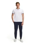 FALKE T-Shirt Weiß/Creme/Dunkelblau/Hellblau