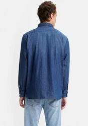 Levi's Jeanshemd LE JACKSON WORKER Dunkelblau/Blau/Hellblau