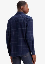 Levi's Hemd BARSTOW WESTERN STANDARD Hellblau/Dunkelblau/Blau