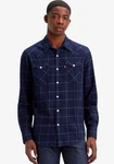 Levi's Hemd BARSTOW WESTERN STANDARD Hellblau/Dunkelblau/Blau