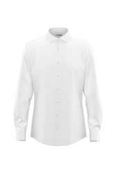 Drykorn Langarmhemd Weiß/Creme