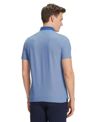 FALKE Poloshirt Dunkelblau/Hellblau/Blau