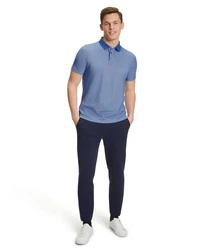 FALKE Poloshirt Dunkelblau/Hellblau/Blau