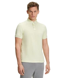 FALKE Poloshirt Khaki/Hellgrün/Grau/Creme
