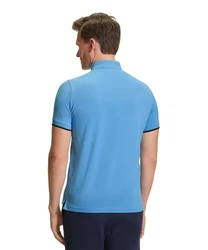 FALKE Poloshirt Dunkelblau/Blau/Hellblau