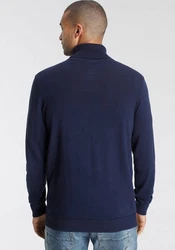 AJC Rollkragenpullover Dunkelblau