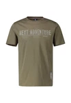 LERROS T-Shirt *Next Adventure* Dunkelgrün/Khaki