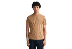 Gant T-Shirt SHIELD Regular Fit Khaki/Braun/Beige