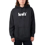 LEVI'S Sweatshirt Relaxed Graphic Hoodie schwarz / wei LEVI'S Sweatshirt Relaxed Graphic Hoodie schwarz / wei