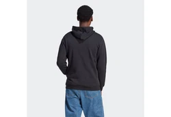 adidas Sportswear Kapuzensweatshirt ESSENTIALS 3STREIFEN HOODIE Schwarz/Hellblau