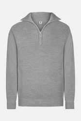 HANSEHELD Troyer Merino Troyer Made in Germany Hellgrau/Grau