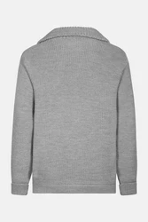 HANSEHELD Troyer Merino Troyer Made in Germany Hellgrau/Grau