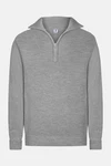 HANSEHELD Troyer Merino Troyer Made in Germany Hellgrau/Grau