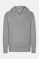 HANSEHELD Troyer Merino Troyer Made in Germany Hellgrau/Grau
