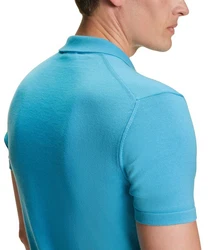 FALKE Poloshirt aus Bio-Baumwolle Blau/Dunkelblau/Hellblau
