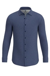DESOTO Businesshemd Dunkelblau/Hellblau/Blau